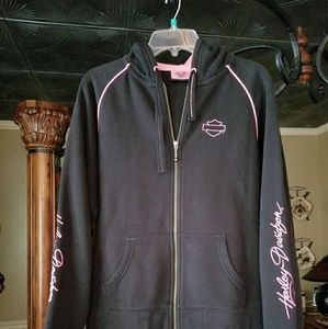 Harley Hoodie with matching Thermal shirt